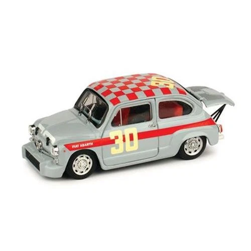 1:43 Brumm Fiat Abarth 1000 4Ore Monza 1966 Baghetti R369 Auto Diecast Modellino - Immagine 2 di 2