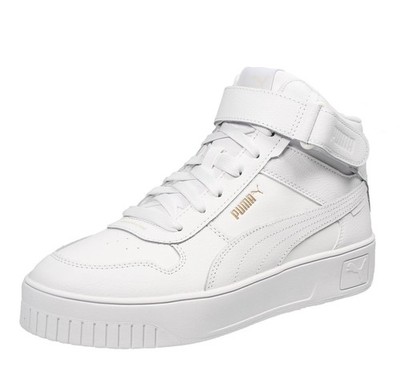 Puma Carina Street Mid Weiß - Größe 38 [5 US 24cm] Damenschuhe Sneaker