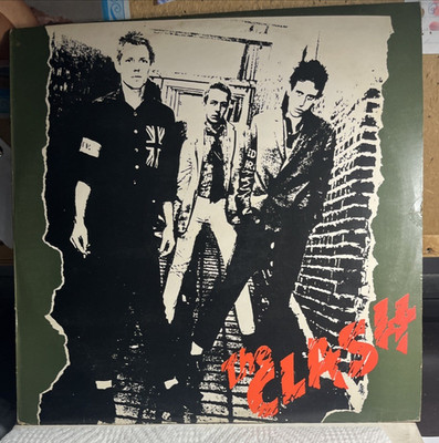 The Clash Self Titled LP 1977 UK 1st Press A1/B2 STAMPED Stereo Arrow CBS Punk