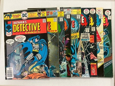 Detective Comics Vol. 1 (1936) # s 459-466 (Complete Run) DC Comics-Nice Copies