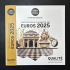 France - Official Series Euros 2025 1 Cent Box Set. €2 BU / NEW [MFR265]