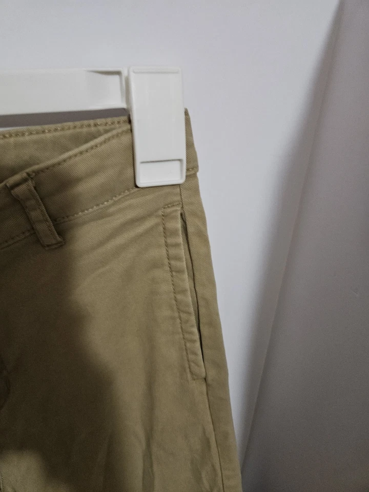 Uniforme para niños Lugar Niñas Caquis Talla 12 Delgado Ajustable Cintura Elástico Foto 4 de 4