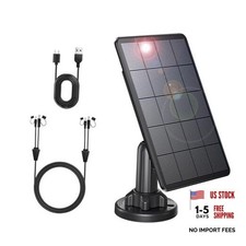 Trail Camera Solar Panel 12V/6V Solar Panel with 4000mAh 3W Solar Battery A1
