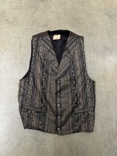 Wah Maker Yuma Az Frontier Clothing Mens Vest S True West Cowboy Western Wear