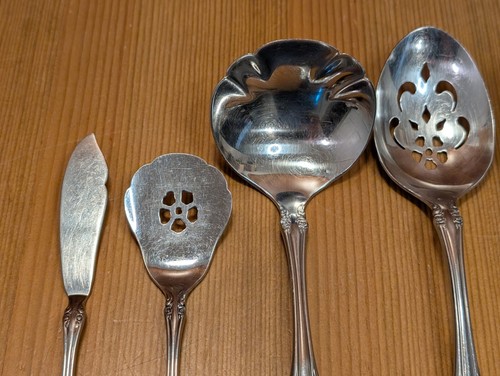 Oneida Community Brahms Edelstahl 6tlg. Servierset Löffel Schöpfkelle Set - sehr guter Zustand - Bild 4 von 7