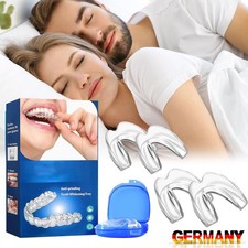 4 Stück Aufbissschiene Zahnschiene Knirscherschiene Beißschiene Nacht schlafen