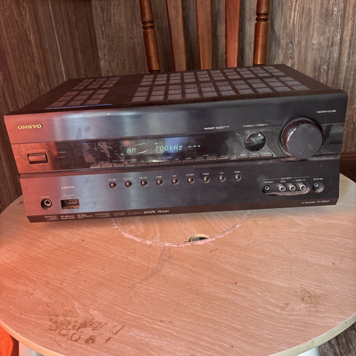 Onkyo TX-SR607 AV Receiver Surround Home Theater 7.2 Channel Black