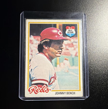 Topps N.L. All Star 1978 Johnny Bench #700 Cincinnati Reds MLB Baseball Card