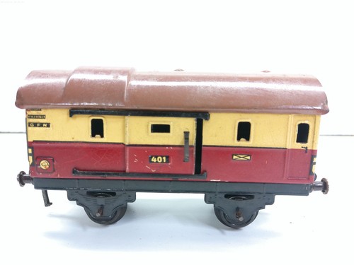 Fleischmann Spur 0 401 Packwagen - alte Blech - ohne OVP # 6374 | Zustand: Gebraucht