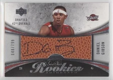 2006-07 Upper Deck Sweet Shot Rookies /799 Daniel Gibson #105 Rookie Auto RC