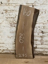 Waney Edge Live Edge  Walnut Board Plank Slab River Table