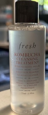 Fresh Kombucha 2-in-1 No Rinse Cleanser & Prebiotic Treatment Toner 2.5oz NWOB