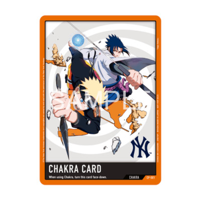 PRESALE Naruto X Yankees TCG Promo Card Yankee Stadium Exclusive SGA (SHIPS 9/9)