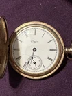 Antique Elgin Gold Pocket Watch,Runs,Fast Shipping, LOOK