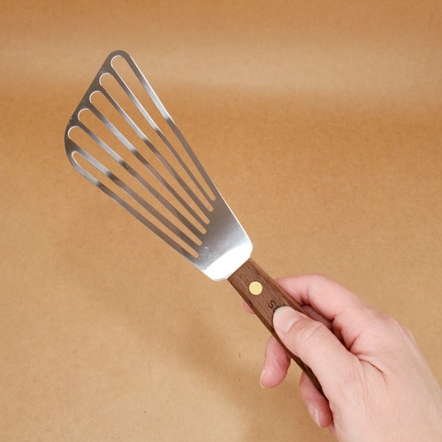 NEU Dexter USA S846 1/2 Holzgriff geschlitzt Fischwender Spatel Palisander 6,5" - Bild 5 von 8