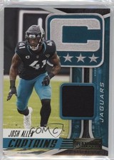 2021 Panini Playbook Captains Swatches Josh Hines-Allen Josh Allen #CAP-JOA 10ev