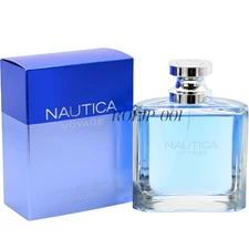 NAUTICA VOYAGE 3.3 / 3.4 oz EDT Cologne Spray for Men New in Box⭐