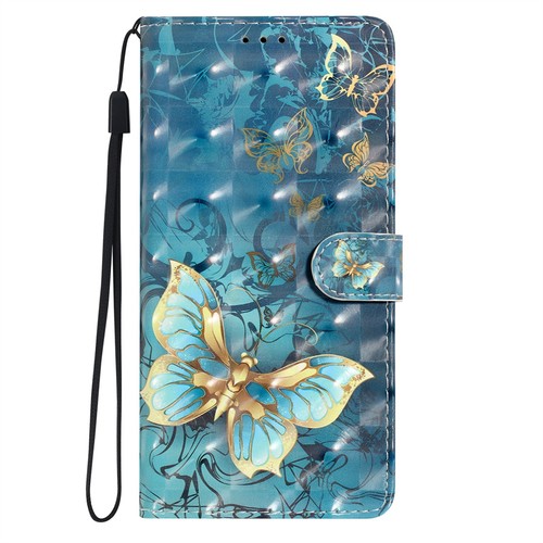 3D Pattern Leather Flip Wallet Case Phone Case Cover for Redmi Note 13 12 10 8T - Picture 3 of 22