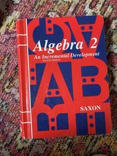 Saxon Algebra 2: An Incremental - Hardcover, ...