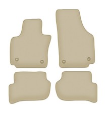 Fußmatten Automatten Velours Premium für Seat Toledo III 2004-2012 4-tlg