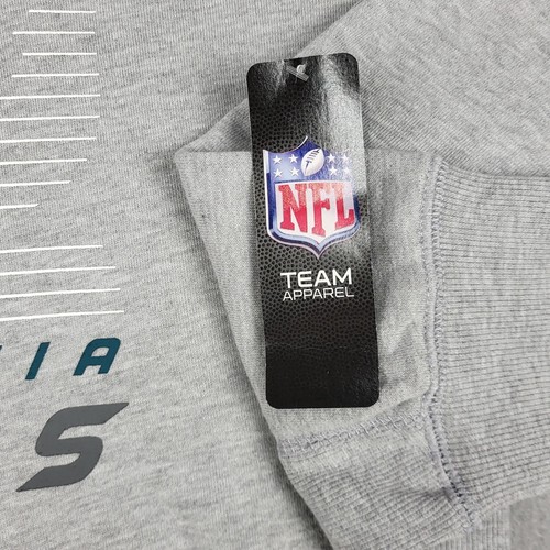 Philadelphia Eagles Suéter Para Hombres Grande Gris Sudadera con Capucha Sudadera Gráfico Atlético - Imagen 8 de 15