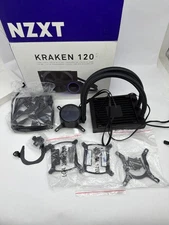 Nzxt 258430 Fn Rl-kr120-b1 Kraken 120 120mm Liquid Cooler (READ!!!)