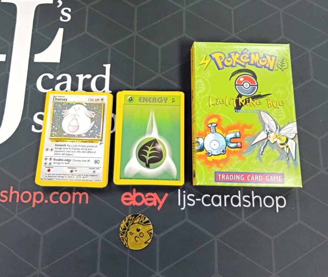 2000 Pokemon Lightning Bug Theme Deck Base Set 2 Incomplete T1 | eBay