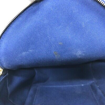 LOUIS VUITTON M46207 Monogram jacquard Palm Springs Mini Backpack blue