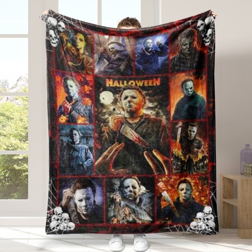 NEW 3D Horror Movie Characters Sofa Bed Blanket Flannel Soft Throw Xmas Gifts - Picture 16 of 53