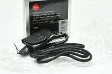 Leica Carrying Strap W/ Leather SD Card Holder Case 18681 for Compact Cameras