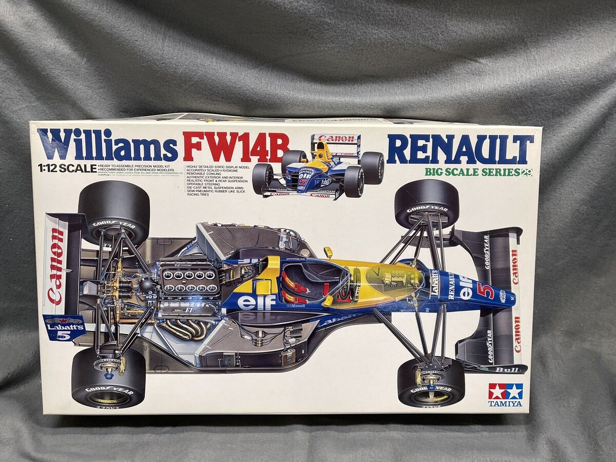 Tamiya 12029 1/12 Williams FW14B Renault #5 Nigel Mansell Tamiya 12029 1/12 Williams FW14B Renault #5 Nigel Mansell