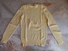 Maglia sottogiacca in puro cashmere leggero con toppa in pelle sui gomiti