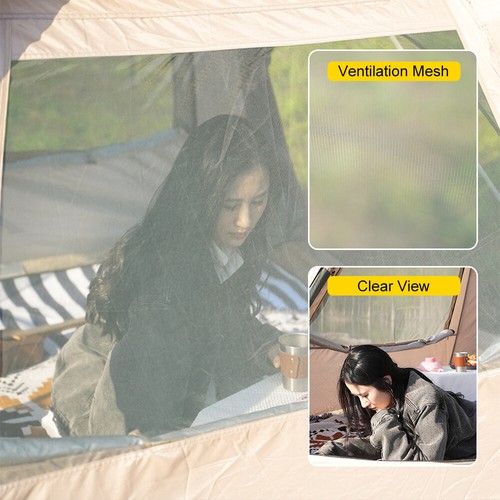 2in1 Tent Canopy Automatic Pop Up Tent Waterproof Outdoor Camping Tent L7Q7 - Picture 9 of 12