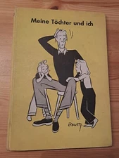 Comic strip picture book HC MF my daughters and I Saar Verlag around 1950 condition 2-