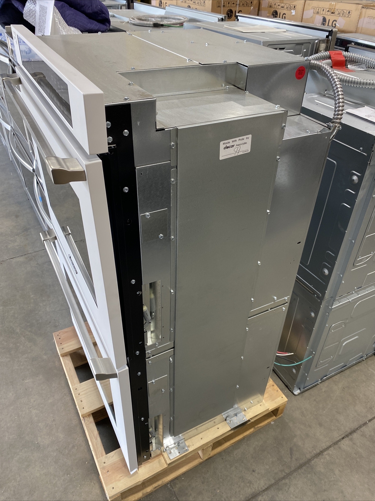 DACOR 30in Double Wall Oven w/ Proofing Matte White eBay