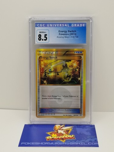 Energy Switch graded CGC 8.5 for sale on eBay