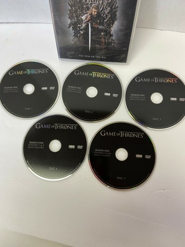 Game of Thrones: The Complete First Season 1 Dvd You Win Or You Die 5 Discs HBO - Picture 2 of 6