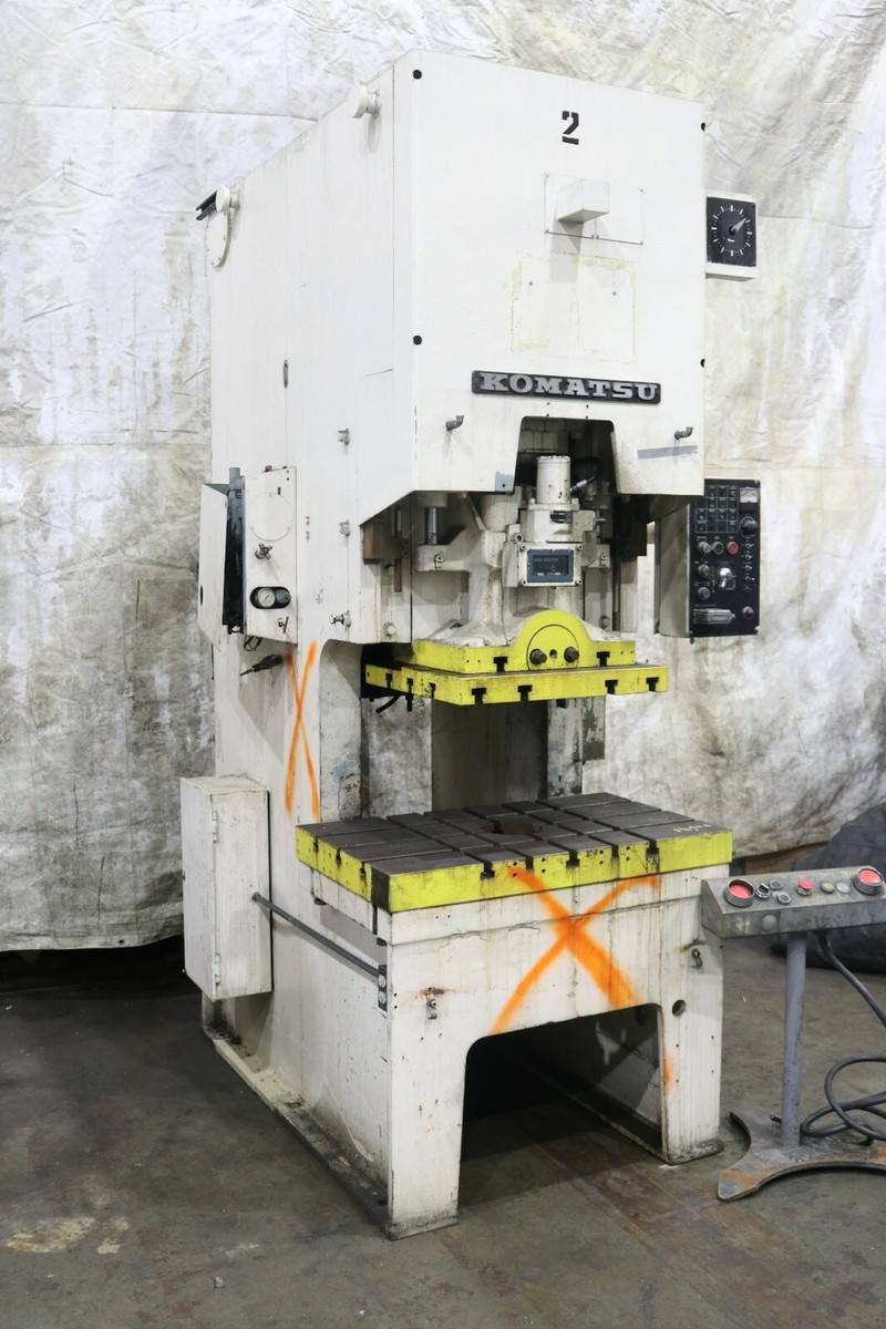 80 TON KOMATSU MODEL #OBS 80-2 GAP FRAME PRESS: STOCK #72884 | eBay