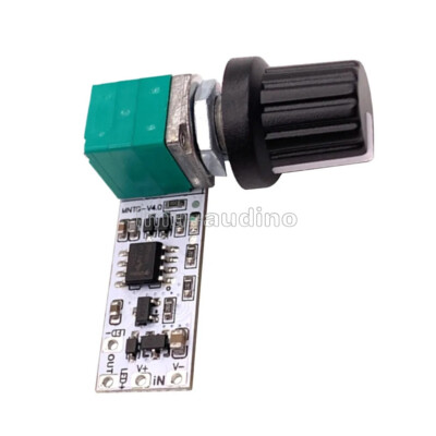 DC 3.7V-24V 4A LED Driver PWM Dimmer Module Stepless Knob Potentiometer NEW