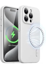 Jetech Magnetic Silicone Case For IPhone 15 Pro