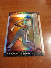 Brad Fullmer 1999 Bowman Chrome Gold Refractor #D 87/100 