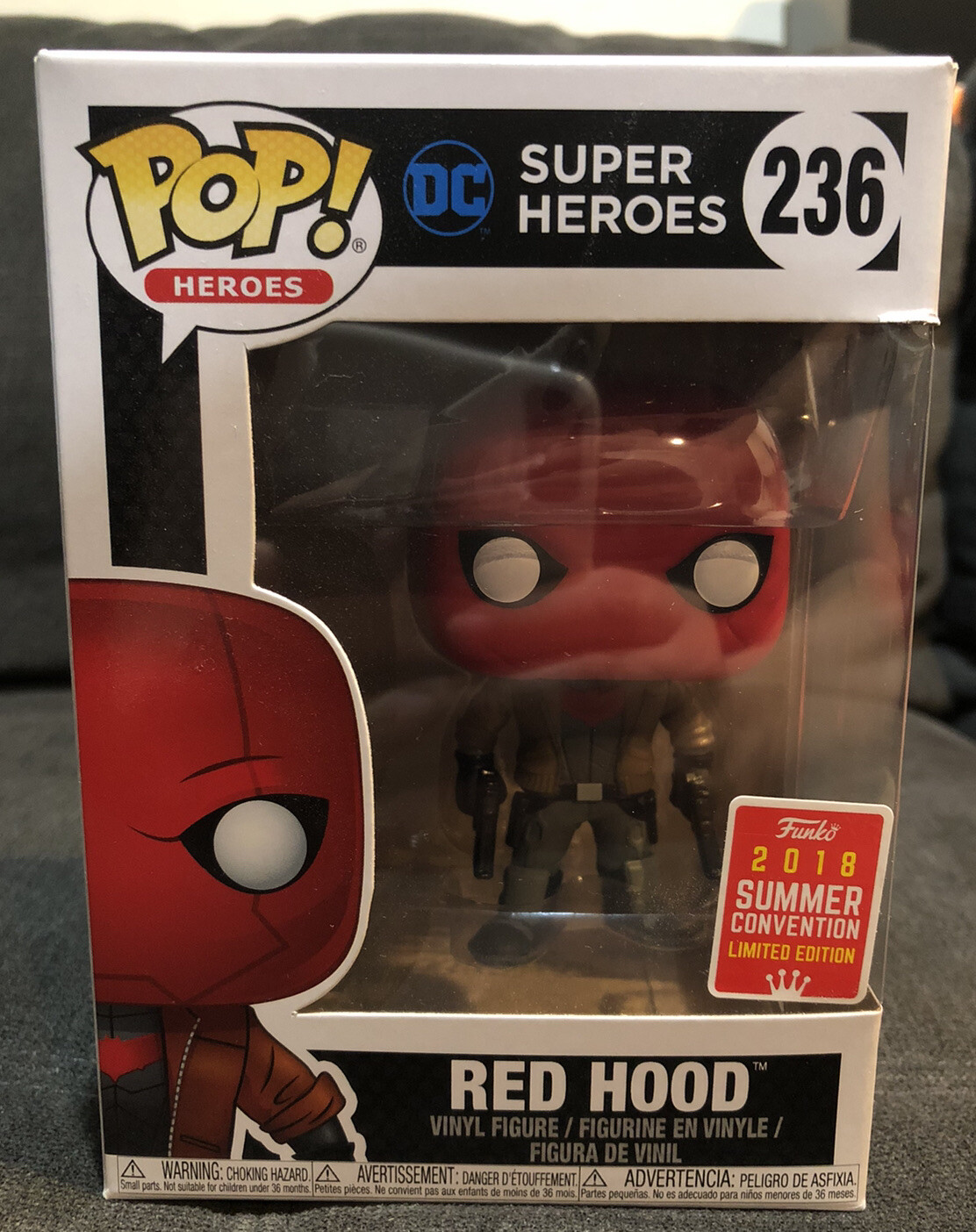 red hood pop vinyl