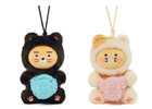 Kakao Friends Nyangnyang Car Scented Doll Ryan & Choonsik Indoor & Car Accessory
