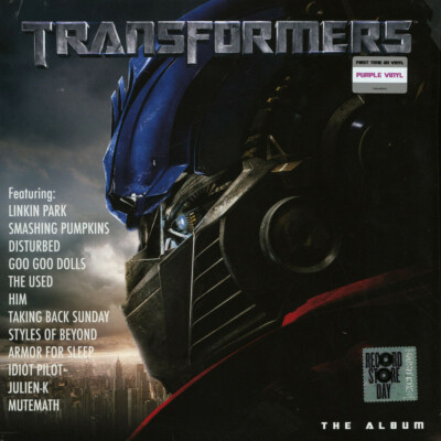 Transformers The Album purple Vinyl RSD 2019 OST linkin park disturbed NEW