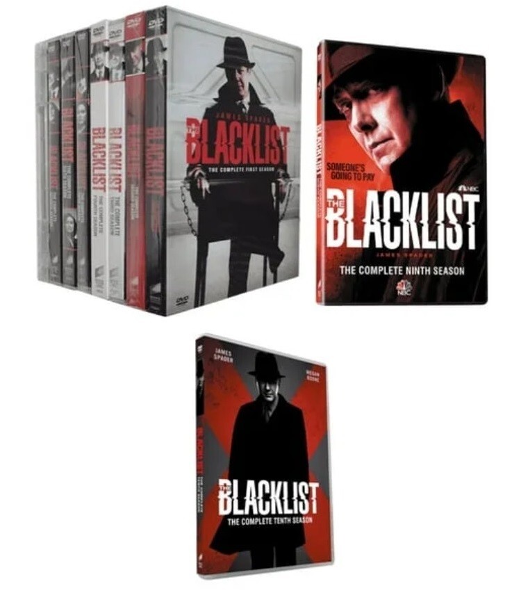 BLACKLIST : The Complete Series, Seasons 1-10 (DVD) Free Delivery