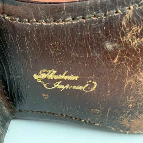 Florsheim Imperial Loafers Walnut Leather Tassel Round Apron Toe Shoes Size 10C - Picture 9 of 11