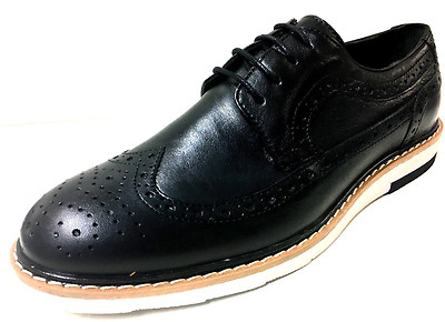 NEW FASHION BLACK MOCCASIN MOCASSIN BLACK LEATHER BUDAPESTER MEN'S SHOES LACE UP