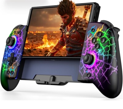 Gammeefy JC200 Nintendo Switch Controller  -  Spider Shock Design