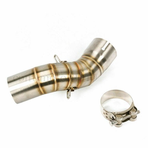 Motorcycle Exhaust Carbon Fiber Short Muffler Pipe For Kawasaki Z900 2017-2022 - Picture 2 of 5