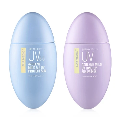 Sur.Medic Plus Azulene Mild 5.5 UV Sun / Tone-Up Primer SPF50+ PA++++ 50ml